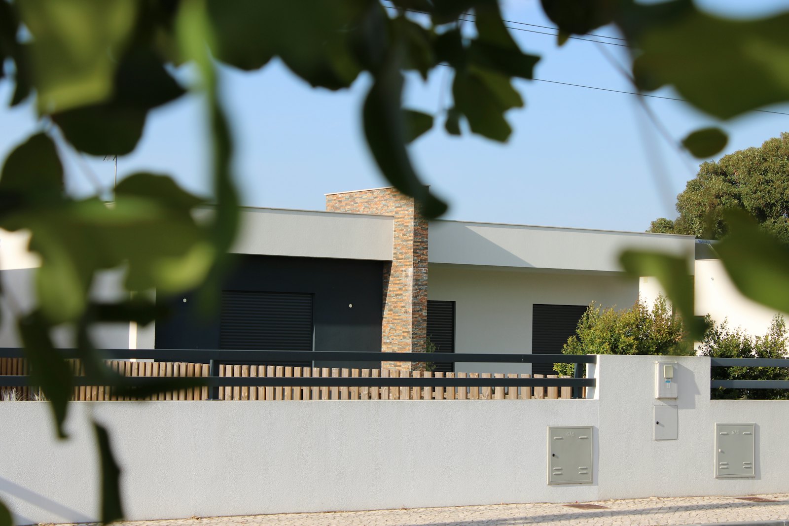 Modern residential home exterior